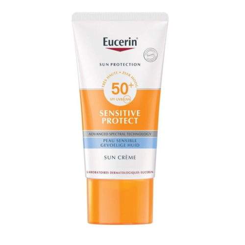 Sun Crème Sensitive Protect SPF 50+ 50ml Eucerin - Pharmacima - Algérie