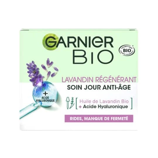 Soin Jour Anti Age Lavandin 50ml Garnier Bio - Pharmacima - Algérie